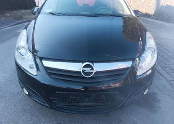Opel Corsa D pas przedni wzmocnienie czołowe okular belka chłodnica