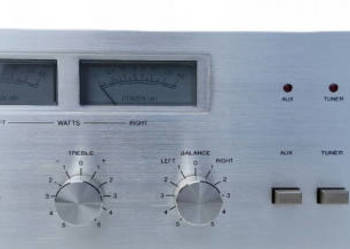 Wzmacniacz vintage Music air MAP-3400 MAP 3400 VU meter