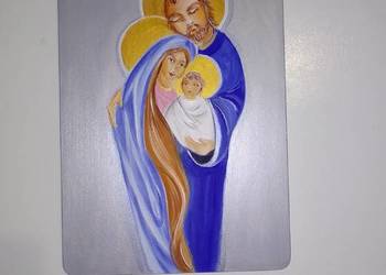 Święta Rodzina ręcznie malowane