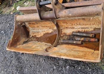 Koparka case WX125, łyżka skarpowa do koparki