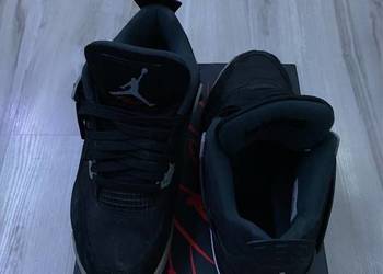 Jordan 4 Black Canvas