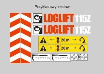 Naklejka oklejenie na każdy model HDS - LOGLIFT Każdy model