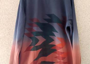 Duża bluza  keenan  etno oversize nadruk etno bawełniana vistula