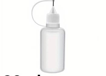 Pusta butelka z zakraplaczem | Igła | 20ml