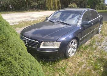 Audi A8 3.0 sprowadzone silnik sprawny uszkodzona skrzynia biegów