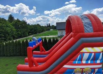 Dmuchaniez zjeżdżalnia Straż