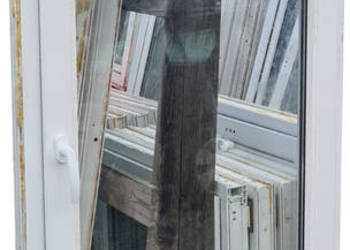 OKNA KacprzaK OKNO PCV 88X175 Używane Plastikowe