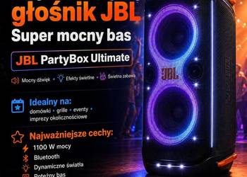 Wynajem JBL Ultimate 110W - najmocniejszy głośnik na Twoją imprezę!