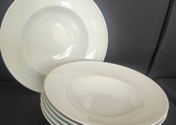 Talerz głęboki do makaronu porcelana fi26