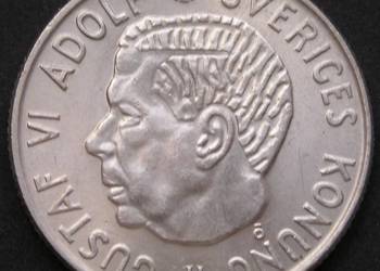 Szwecja 2 korony 1968 - król Gustaw VI Adolf - stan 1/2