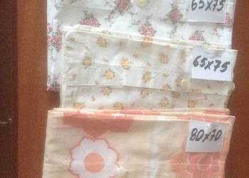 Zestaw 4 szt poszewek na poduszki 100% bawełna.