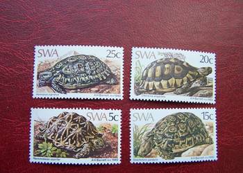 SWA 1982 MNH Mi. 516/19 Fauna Żółwie  a
