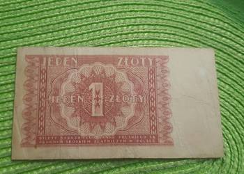 banknot polski  1 złoty z 1946r