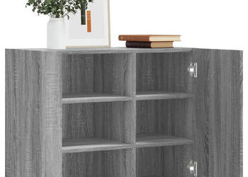 Szafka ścienna szary dąb sonoma 75x35x60 cm WM-848428