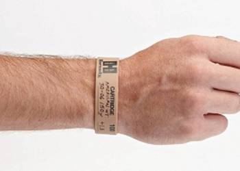 Opaska z nastawami lunety/opadem pocisku Ballistic Band (2sz