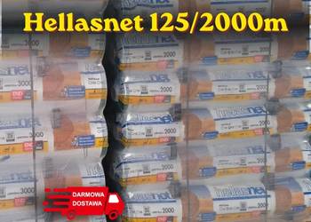 Siatka rolnicza Novatex Hellasnet 125x2000 do pras słomy siana / 10szt