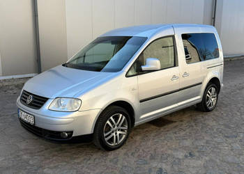 Volkswagen Caddy 1.9 TDI life 5-osobowy Bluetooth Zarejestrowany Faktura V…