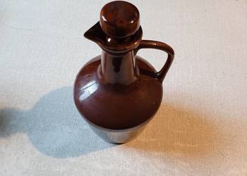 Duża ceramiczna karafka ZMO Jaroszów z lat 70-ych.