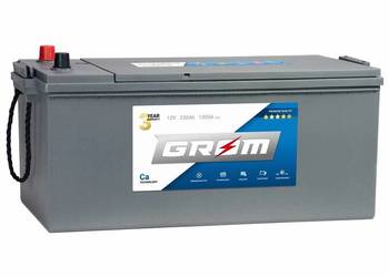 Akumulator GROM Premium 230Ah 1300A EN LEWY PLUS