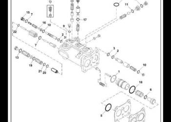 RE157111 John Deere 8345R - Zestaw hamulca