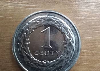 Moneta 1 zł.2017r.