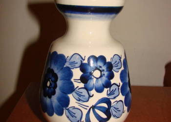Włocławek fajansowy wazonik 14,5 cm - PRL
