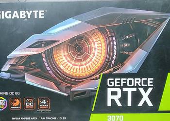 Gigabyte GeForce RTX 3070 Gaming OC 8G (Rev. 2.0) (GVN3070GAMINGOC8GD20)