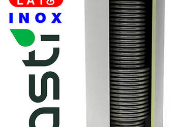 Zasobnik CWU INOX VASTI 1000 L z 2 x Wężow. do Pompa Ciepła