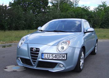 Alfa Romeo Mito 1.4 95KM, ładny doinwestowany egzemplarz, dwa komplety kół