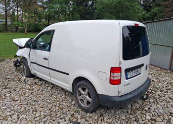 VW Caddy 1.6 TDI Ciężarowy Rozbity