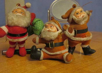 OZBOBY CHOINKOWE - MIKOŁAJE PRL