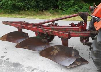 Pług 4-skibowy Oryginał Grudziądz duży 4x40 bardzo ładny stan Czytać opis!
