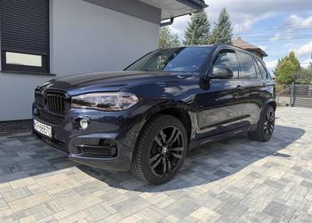 BMW X5 F15 30d 2015r – Imperial Blue, Bogate wyposażeni , Doinwestowany