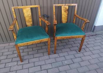 Fotele ART-DECO Politura Gabinetowe Stare Antyk Po Renowacji Okazja.
