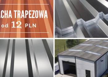 Blacha trapezowa za m2 19,80 PLN, pod wymiar - PRODUCENT