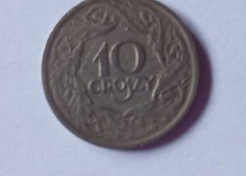 Sprzedam monetę 10 groszy z 1923 r. Stuletni,orginalny  egze