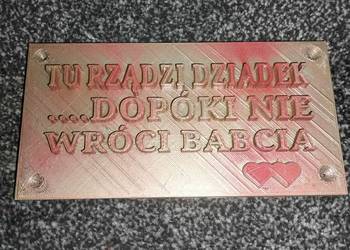 tabliczka na dzień babci i dziadka