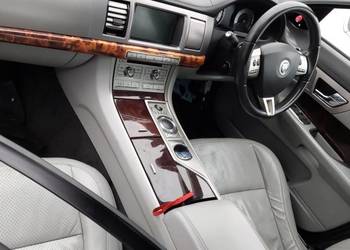 Jaguar xf x250 2009 PEC przód części lampy zderzak maska pas PEC