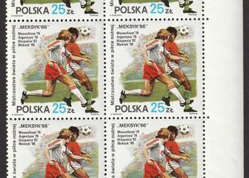 POLSKA - MŚ MEKSYK - 1986 - CZYSTE **