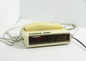 Retro Radio-Budzik + Telefon Support CR-666 | Sprawne Radio