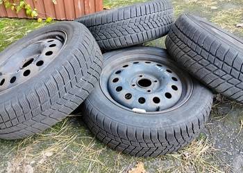 sprzedam koła 15 4x108 ET 52,5 , opony zimowe