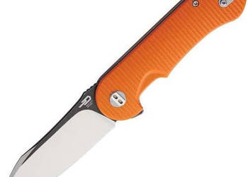 Nóż składany Bestech Torpedo Orange G10, Black Stonewashed/Satin D2 (BG17D…