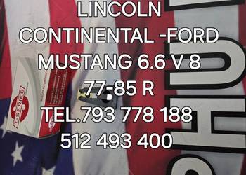 PALEC APARATU  LINCOLN CONTINENETAL 6.6V 8 74-85 R