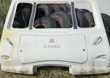 Panel przedni, bakista, przód przyczepy kampingowej Elddis
