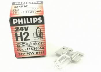 PHILIPS ŻARÓWKA H2 / 24V / 70W / X511 NOWA 11526060