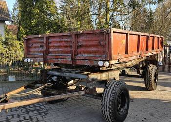 Przyczepa Wywrotka 3 strony 4.5t Autosan D-47 Zarejestrowana  (D-55)
