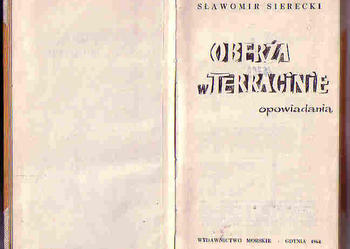 (4500) OBERŻA W TERRACINIE OPOWIADANIA – SŁAWOMIR SIERECKI