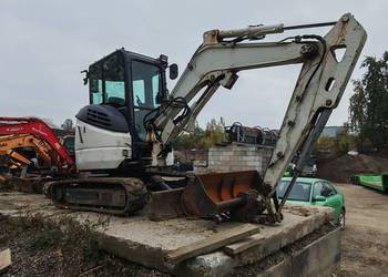 Koparka kobelco Sk 35 Minikoparka pług