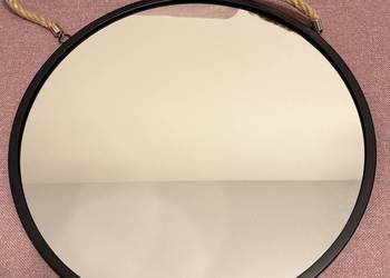 Lustro okrągłe na sznurze 40 cm