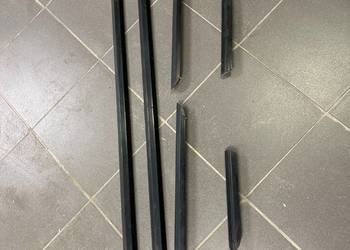 Listwy boczne E30 coupe komplet, czarne